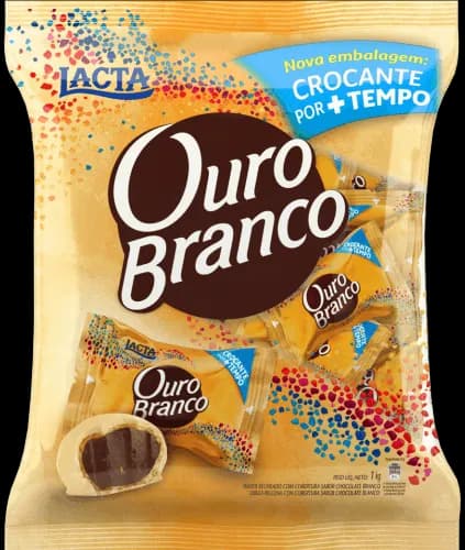 BOMBOM OURO BRANCO 50X20G 1KG