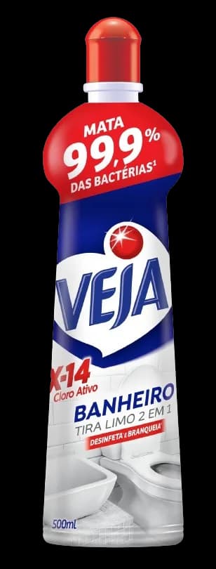 M, USO VEJA X14 BANHEIRO CLORO SQUEZE 500ML