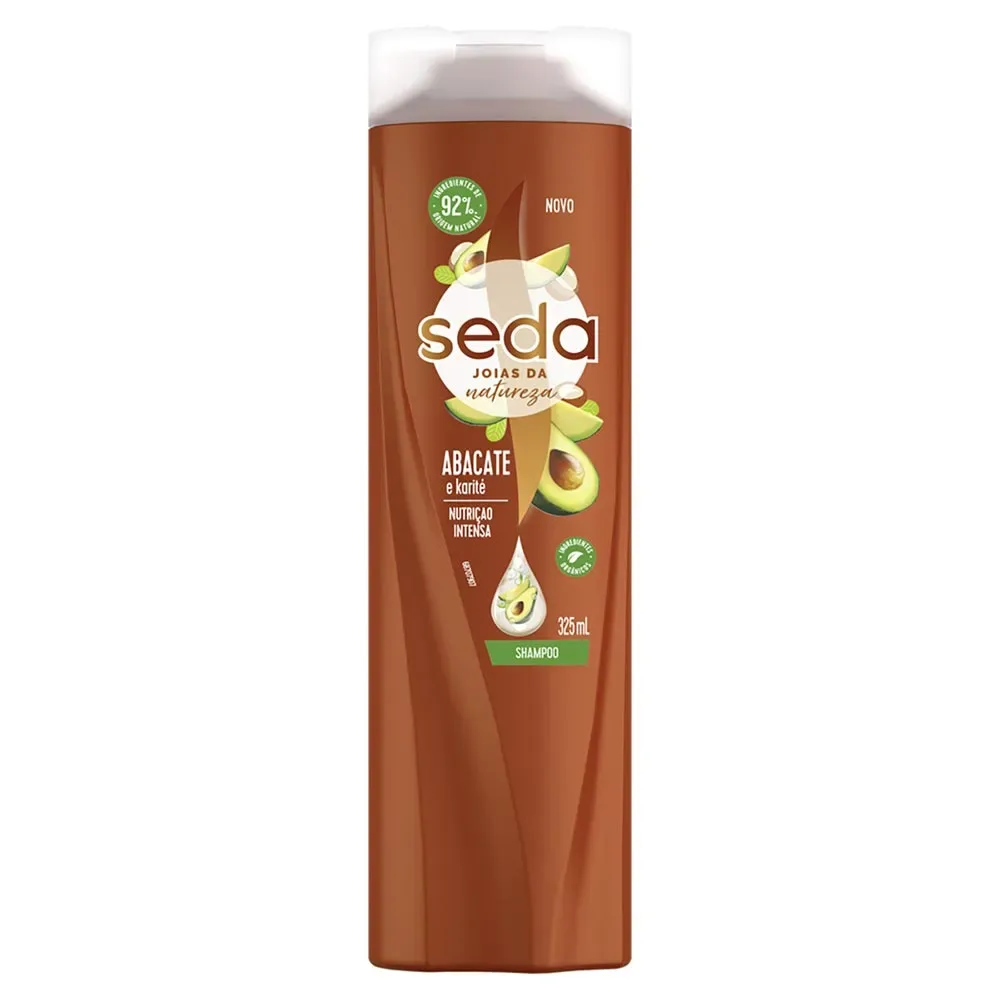 SHAMPOO SEDA ABACATE KARITE 325 ML