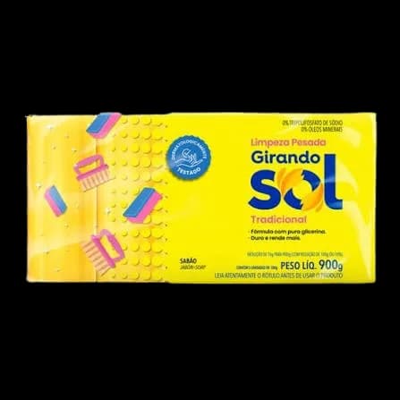 SB BARRA GIR SOL AMARELO 10X5X180G