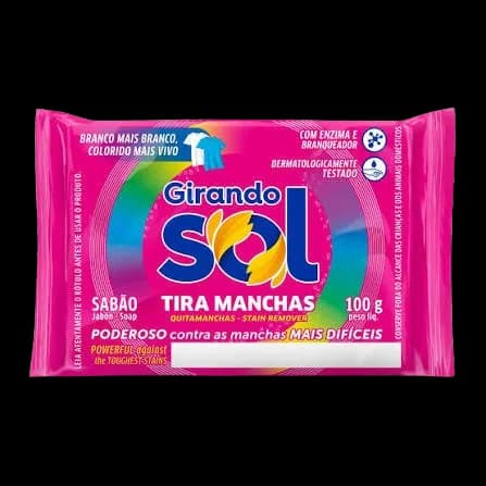 TIRA MANCHAS BARRA GIR SOL 100GR