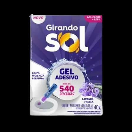 GEL ADES APLIC + REFIL GIR SOL LAVANDA 40G