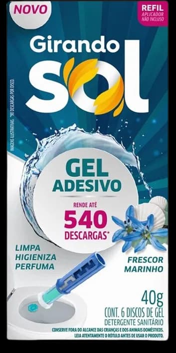 GEL ADES REFIL GIR SOL MARINE 40G