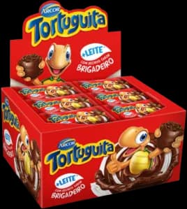 TORTUGUITA CHOC PTO / BRIGADEIRO C/24