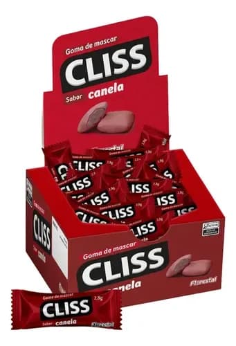 CHICLETE CLISS CANELA 280G
