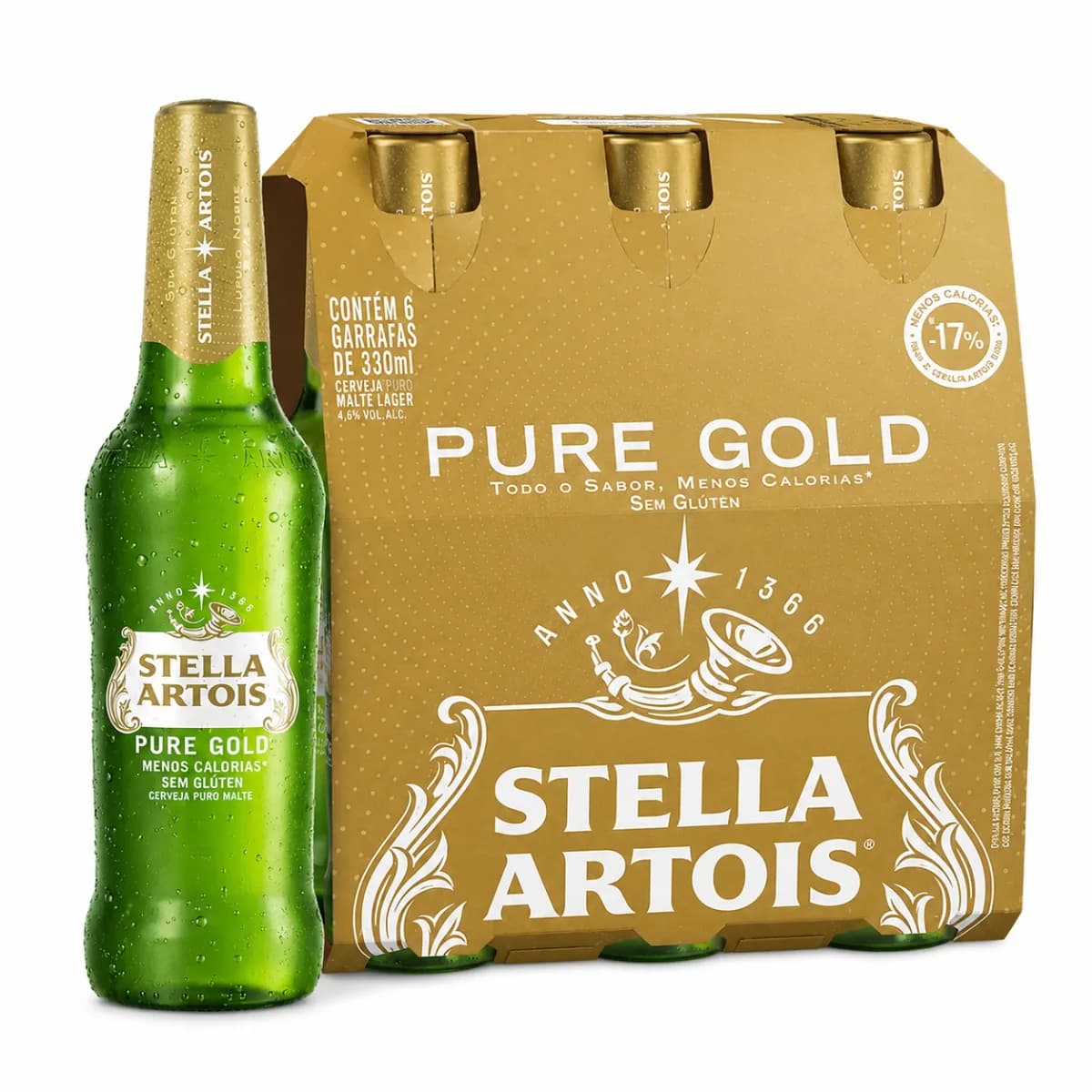 STELLA ARTOIS SEM GLUTEN 24X600ML