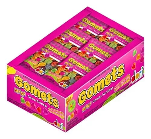 GOMA DORI GOMETS MINI SINO 432GR C/24