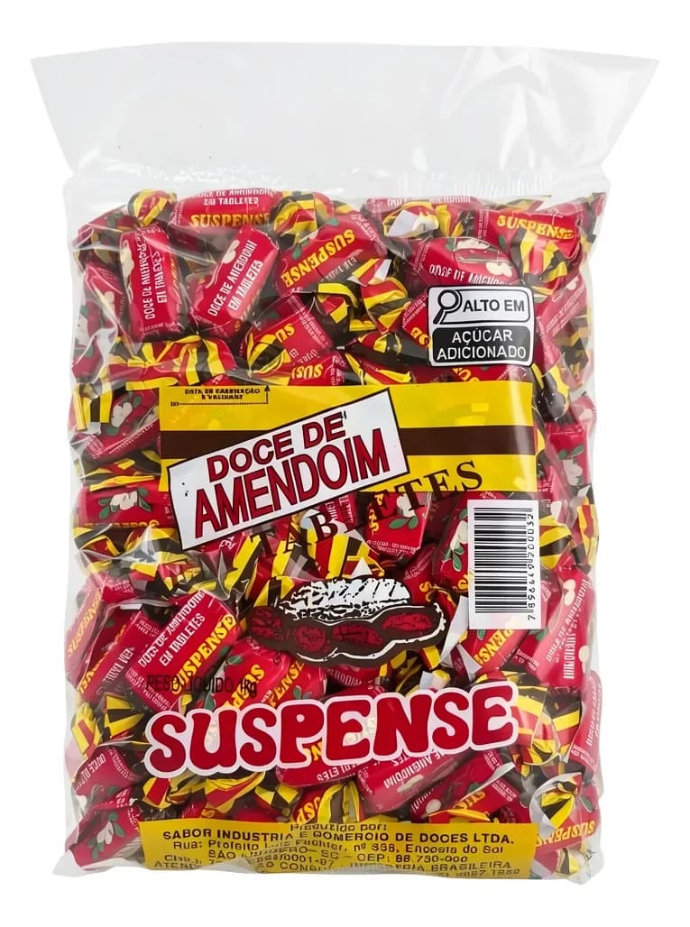 BALA SUSPENSE AMENDOIM 1KG
