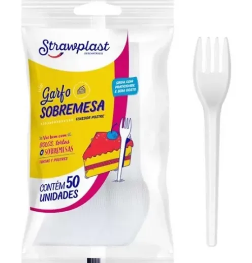 GARFO SOBREMESA BRANCO C/1000