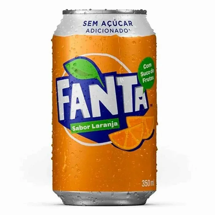 FANTA LARANJA ZERO LT 6X350ML