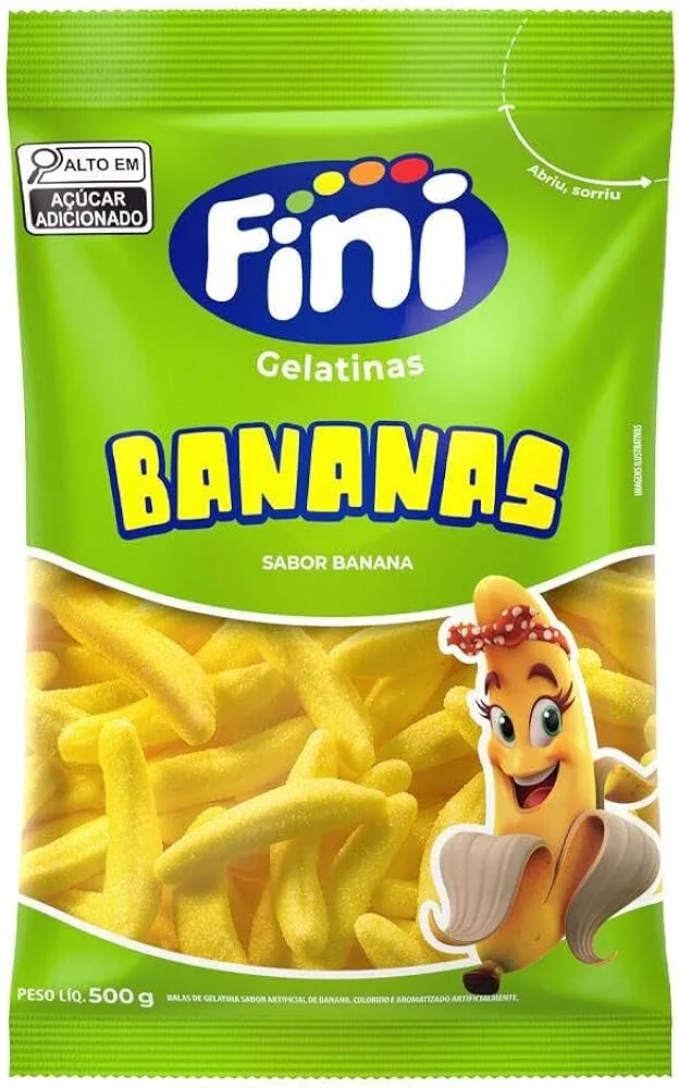 GOMA GELAT FINI BANANAS 500G