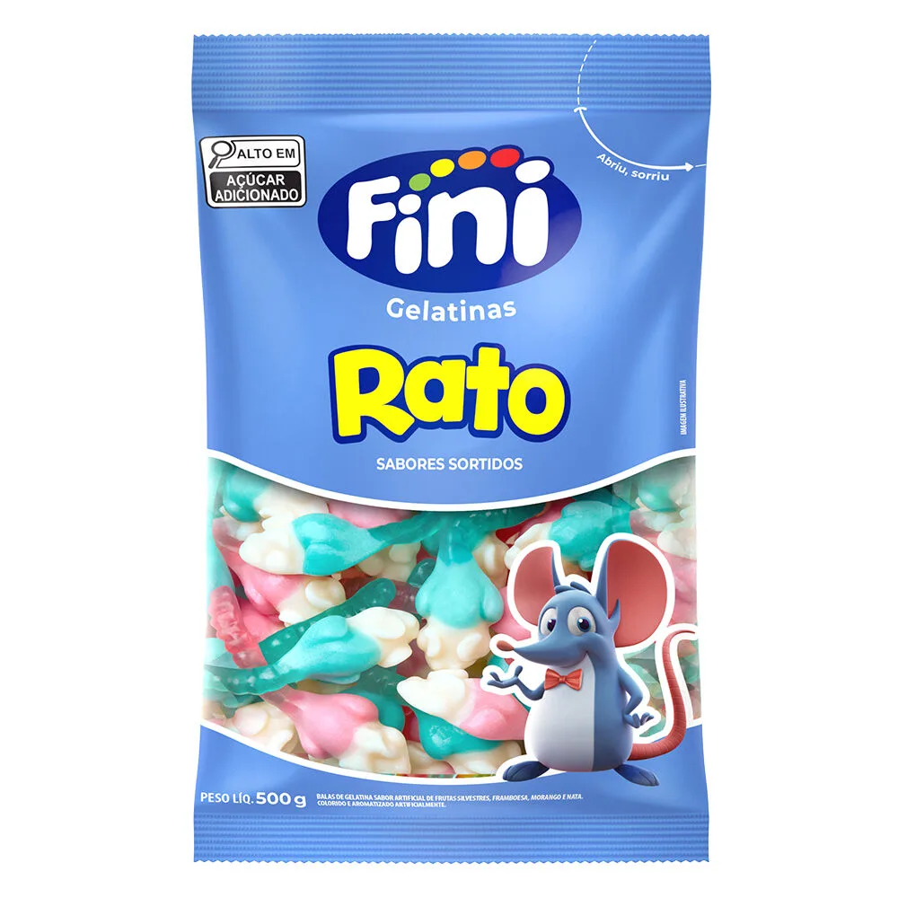 GOMA GELAT FINI RATO SORT 500G