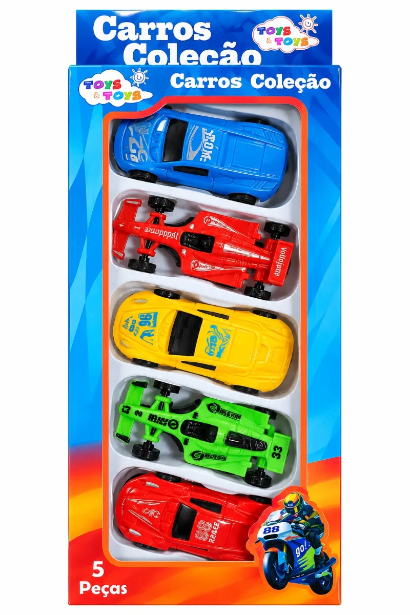 BRINQUEDO MINI CARROS C/5