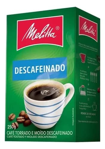 CAFÉ MELLITA DESCAFEINADO 20X250