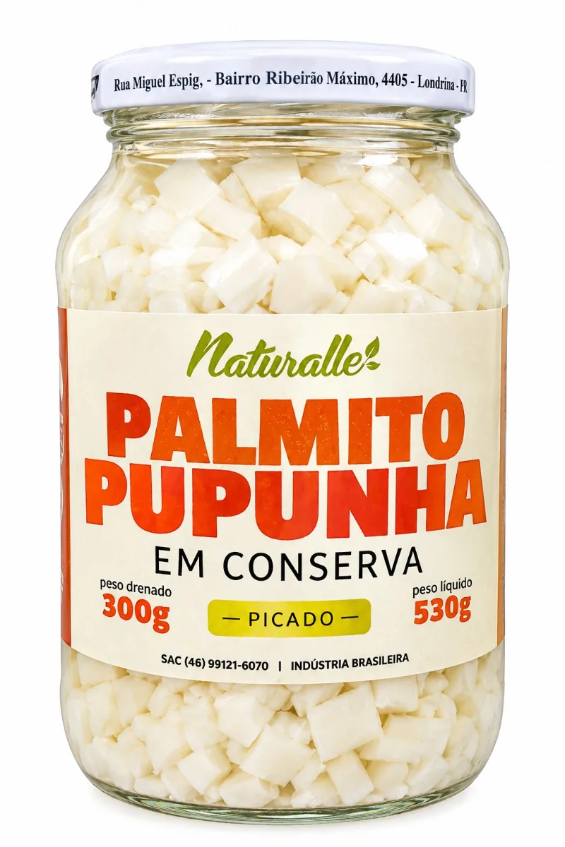CONS PALMITO NATURALLE PICADO 15X300G