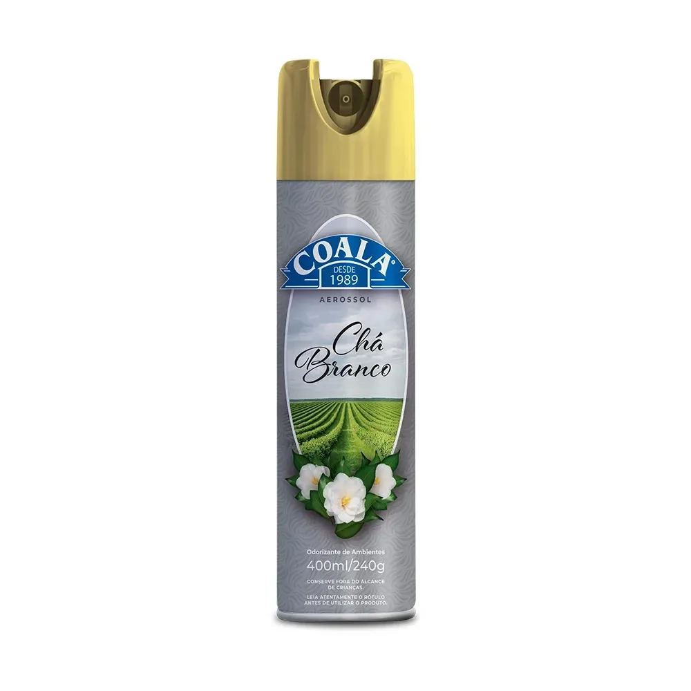 ODORIZADOR COALA CHA BRANCO 6X400ML