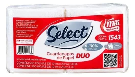 GUARD MILI SELECT 100% 10X20CM C/500