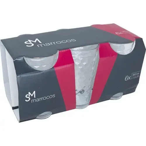 COPO VDR MARROCOS 350ML C/6