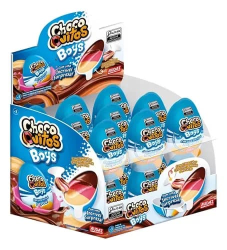 CHOCO OVITOS BOYS 18X22GR