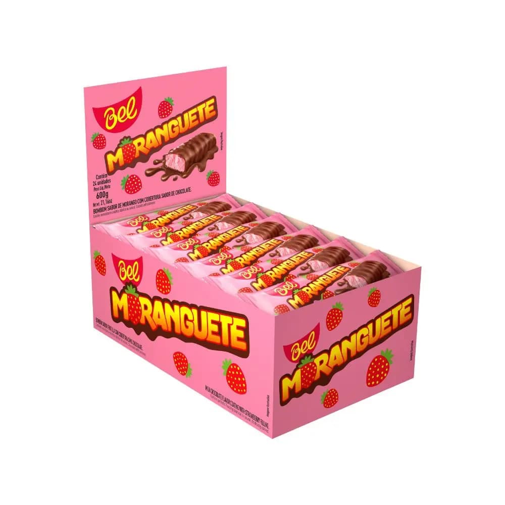 CHOC, BEL MORANGUETE 24X25G 600GR