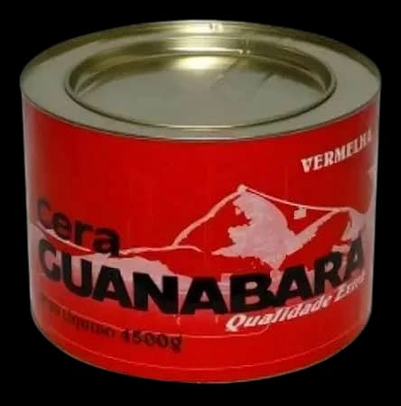 CERA PASTA GUANABARA VERMELHA 4,5KG