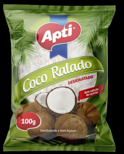 COCO RALADO APTI S/ACUCAR 100G C/24