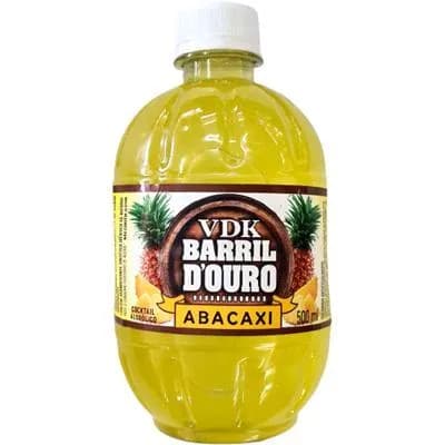 BATIDA BARRIL D OURO ABACAXI PET 12X500ML
