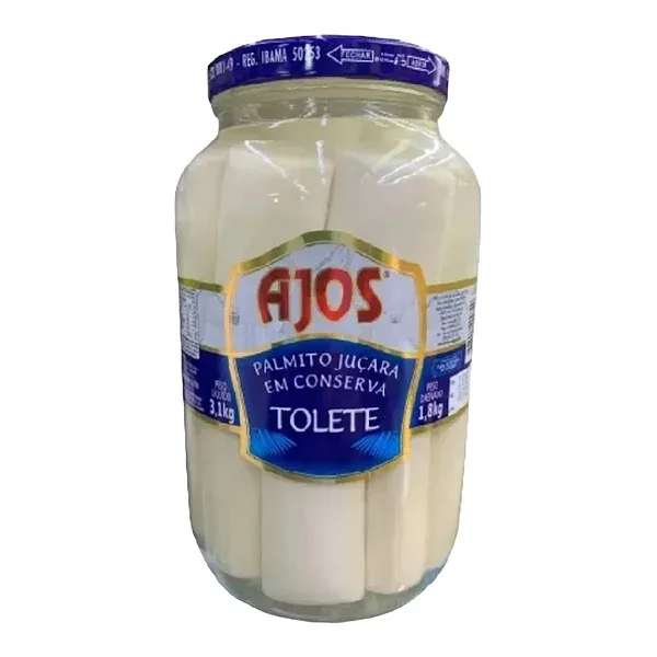 CONSERVA PALMITO JUREIA TOLETE 1,8KG