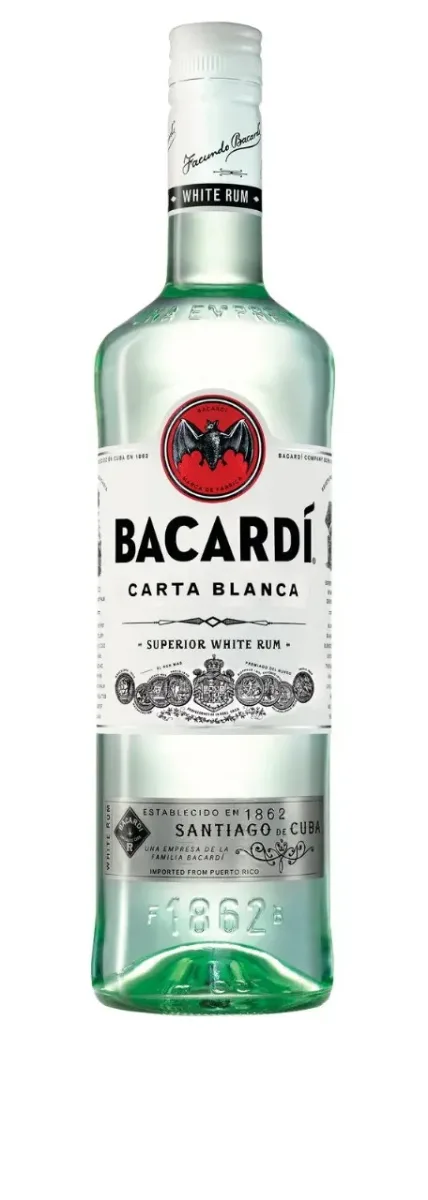 RUM BACARDI CARTA BLANCA 700ML