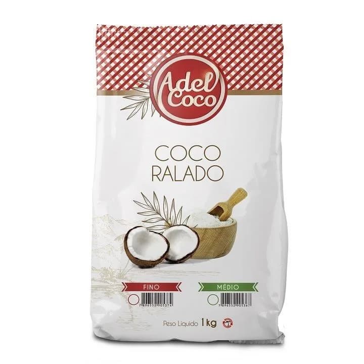 COCO RALADO ADELCOCO FINO 1KG