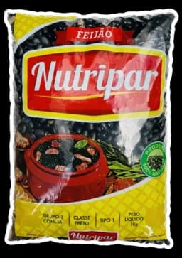FEIJAO PRETO NUTRIPAR T01 30X1KG