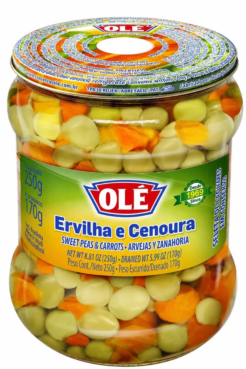 ERVILHA CENOURA OLE COPO 12X170G
