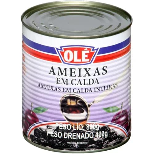 AMEIXAS CALDA OLE 12X400G