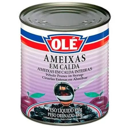 AMEIXAS CALDA OLE 12X130G