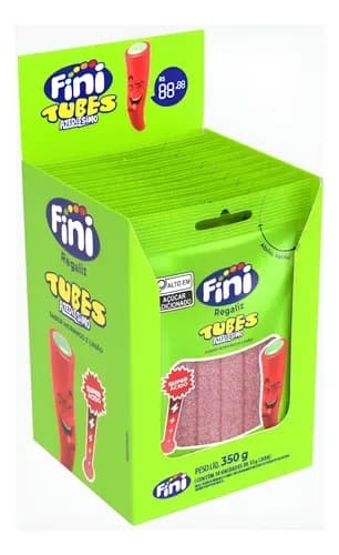 BALA FINI SUPER ACIDO MORAN LIMAO 10X35G