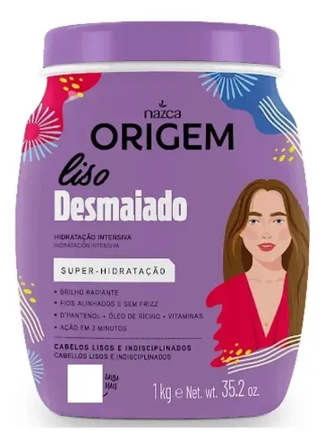 CREME ORIGEM LISO DESMAIADO 6X1KG