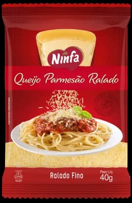 QUEIJO RALADO NINFA FINO 25 X 40 GR