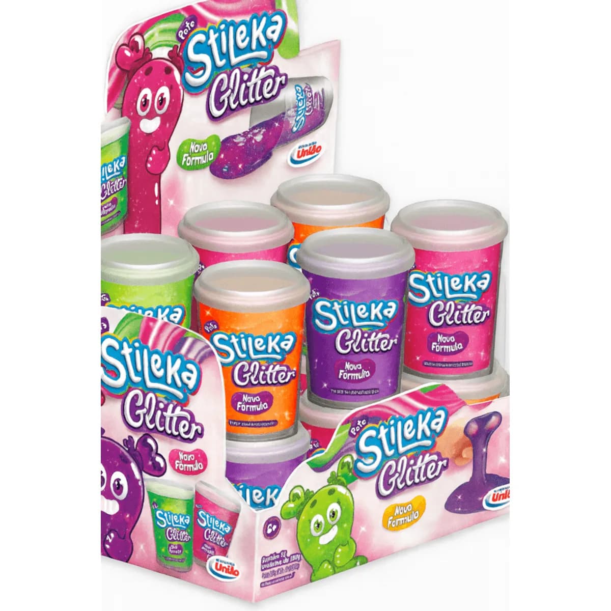 BRINQ STILEKA SLIME GLITER 12X190