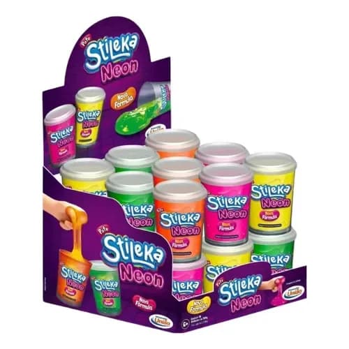BRINQ STILEKA SLIME NEON 12X190G
