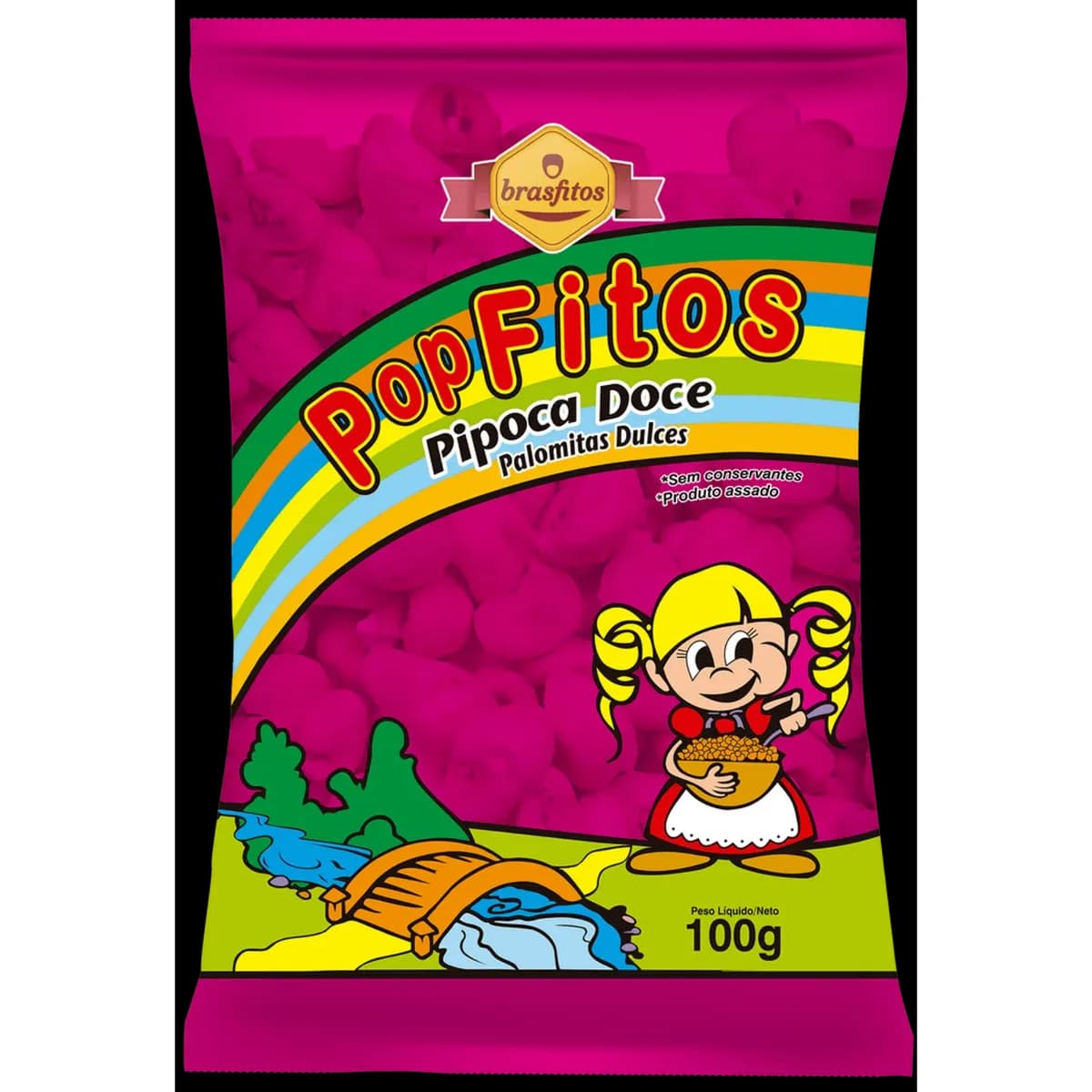 PIPOCA DOCE DOPFITOS 100G C/10