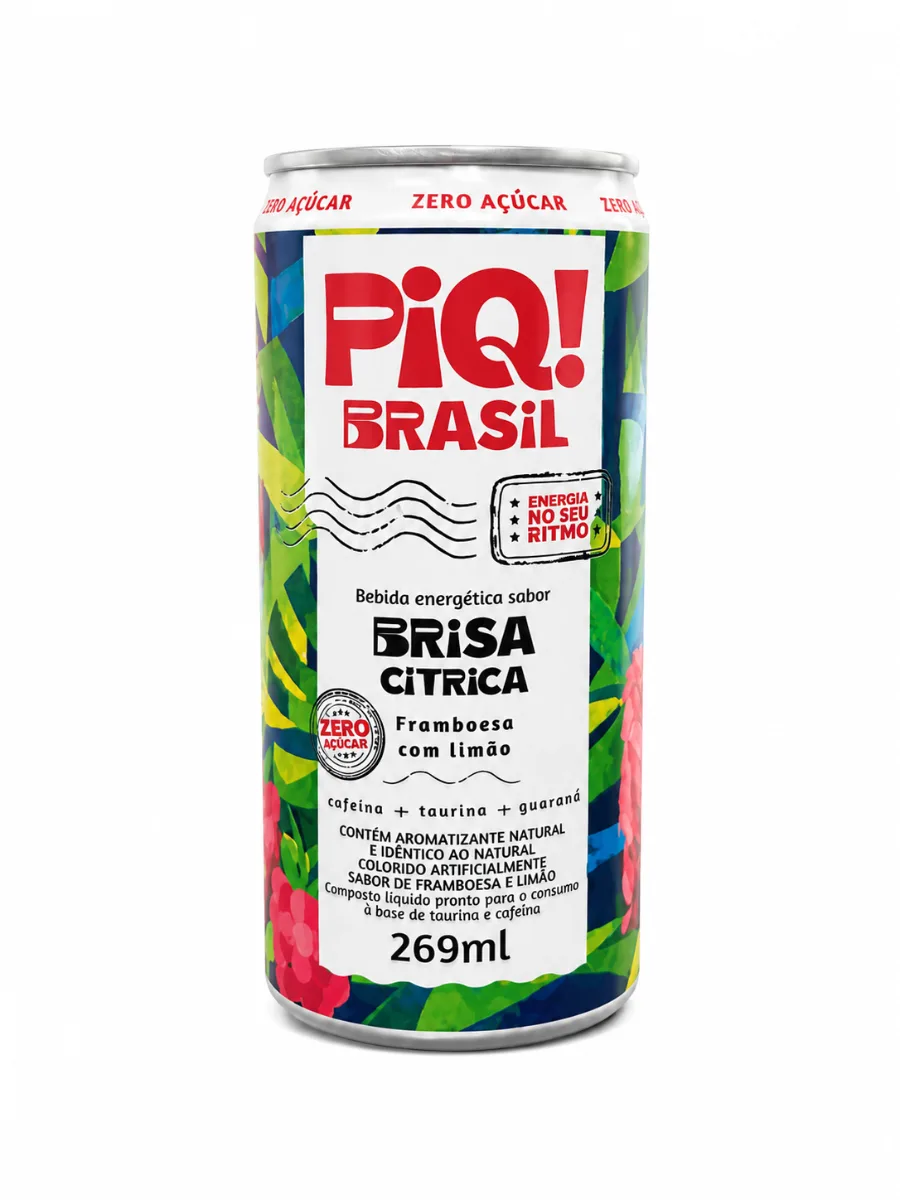 ENERG PIQ! BRA FRAMB LIMAO ZERO LT 12X269ML