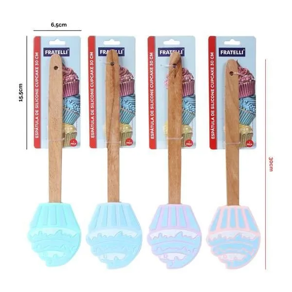 ESPATULA SILICONE CUPCAKE 30CM