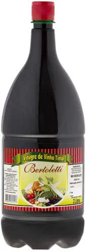 VINAGRE BERTOLETTI VIN TINTO 6X2LTS