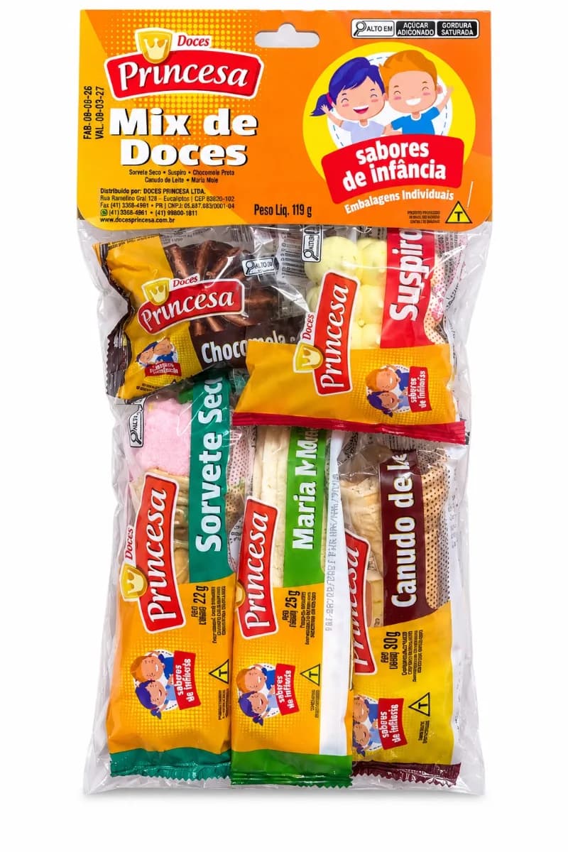 MIX DOCES PRINCESA 119G