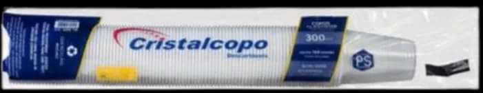COPO CRISTALCOPO ACRIL 300ML C/100